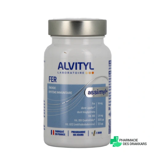 Alvityl Assimyl+ Fer - Vue 360°