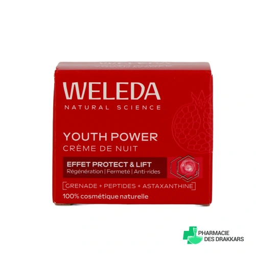 Weleda Youth Power Crème de Nuit Grenade - Vue 360°