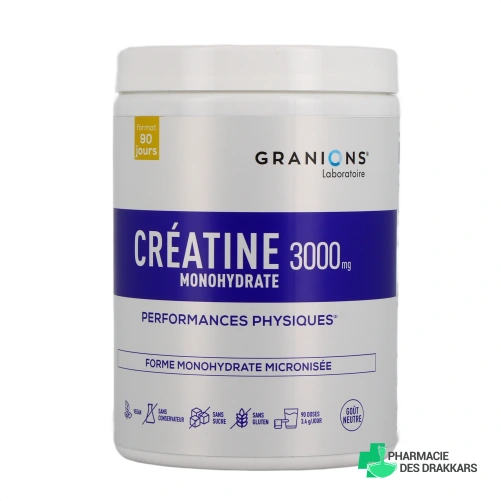 Granions Créatine - Vue 360°