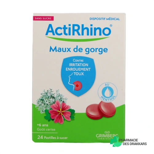 ActiRhino Maux de Gorge - Vue 360°