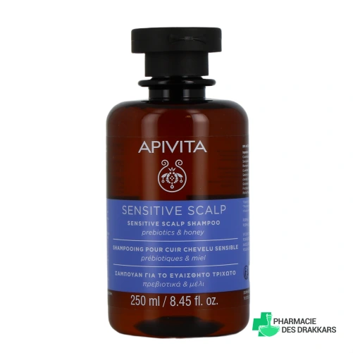 Apivita Shampooing pour Cuir Chevelu Sensible - Vue 360°