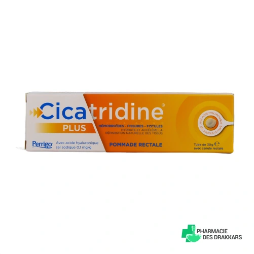 Cicatridine Plus Pommade Rectale - Vue 360°