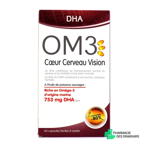 OM3 DHA Coeur Cerveau Vision