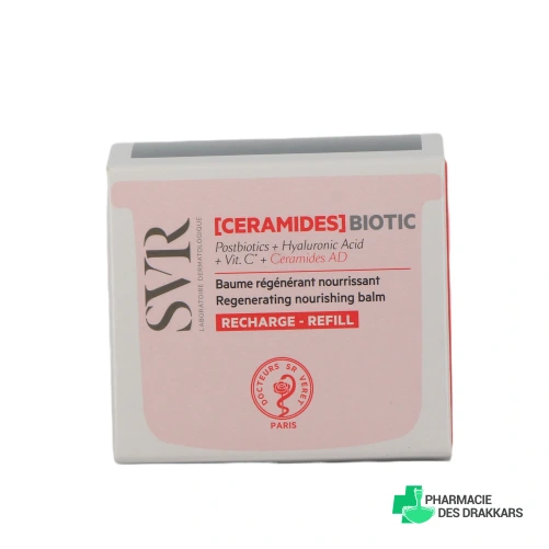 SVR Ceramides Biotic Baume Régénérant Nourrissant - Vue 360°