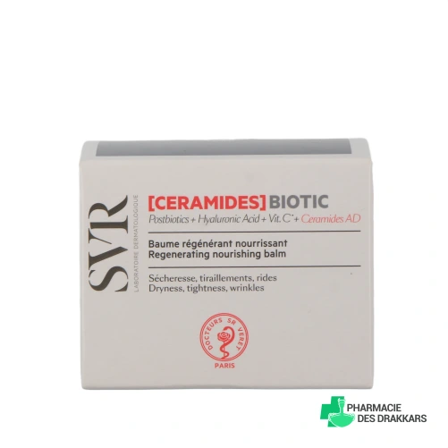 SVR Ceramides Biotic Baume Régénérant Nourrissant - Vue 360°
