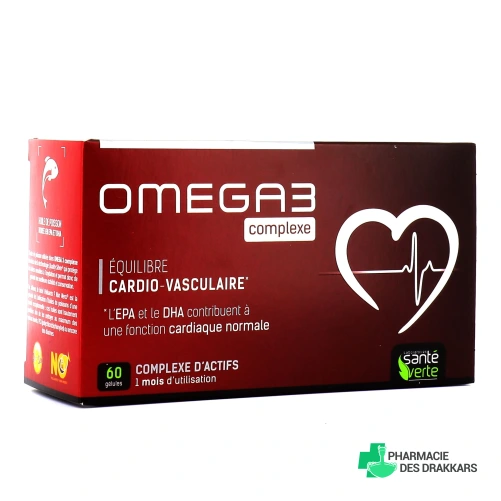 Oméga 3 Complexe Équilibre Cardio-Vasculaire
