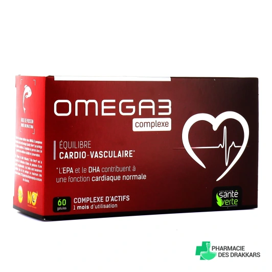 Oméga 3 Complexe Équilibre Cardio-Vasculaire
