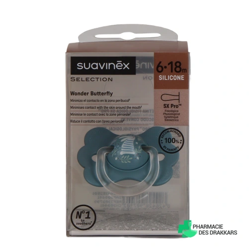 Suavinex Sucette 6-18 mois - Vue 360°