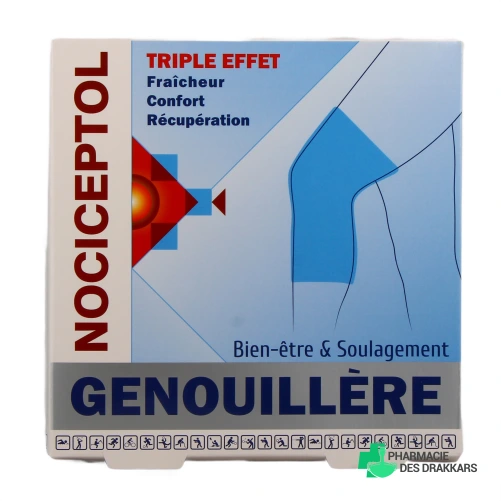 Nociceptol Genouillère - Vue 360°