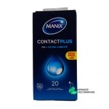 Manix Contact Plus Préservatifs - Vue 360°