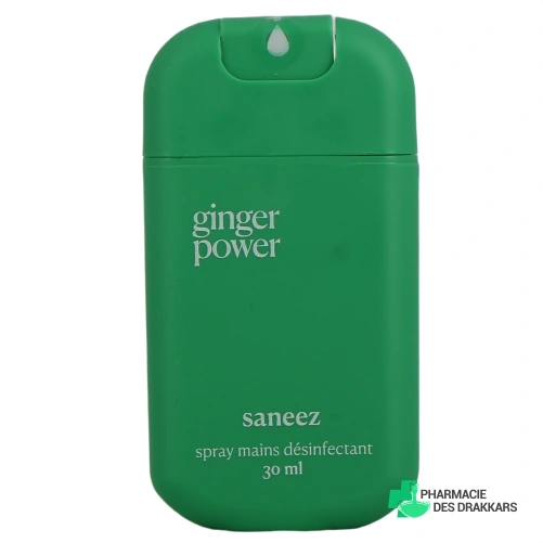Saneez Spray Mains Désinfectant - Vue 360°