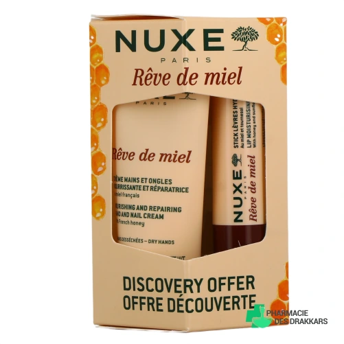 Nuxe Rêve de Miel Crème Mains et Ongles - Vue 360°