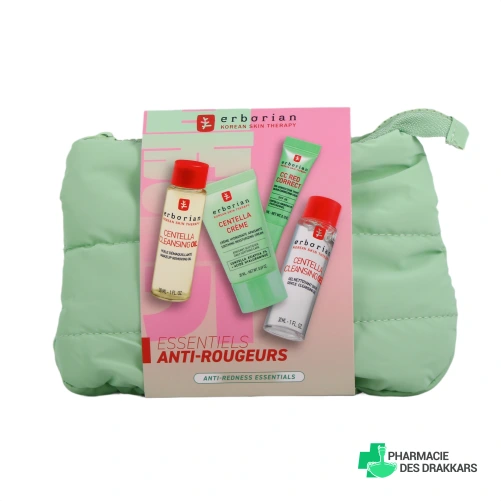Erborian Trousse Essentiels Anti-Rougeurs - Vue 360°