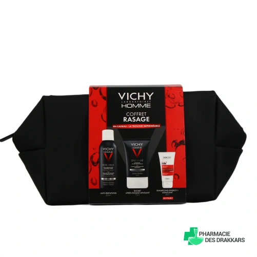 Vichy Homme Trousse Rasage - Vue 360°