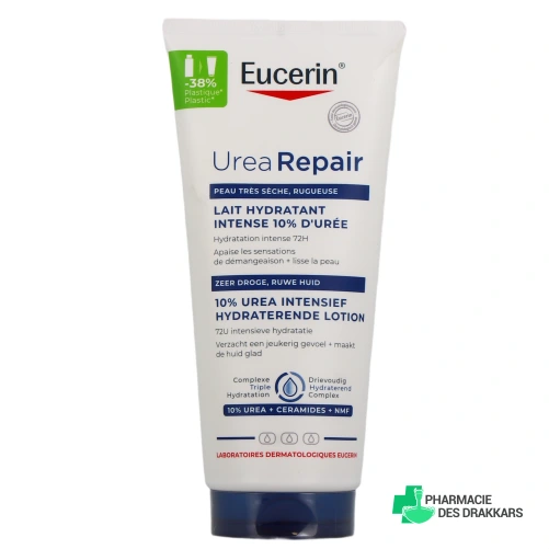 Eucerin UreaRepair Plus Émollient 10% d'Urée - Vue 360°