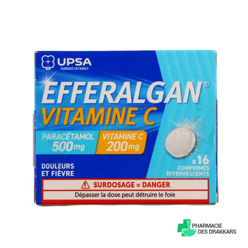 Efferalgan Vitamine C - Vue 360°