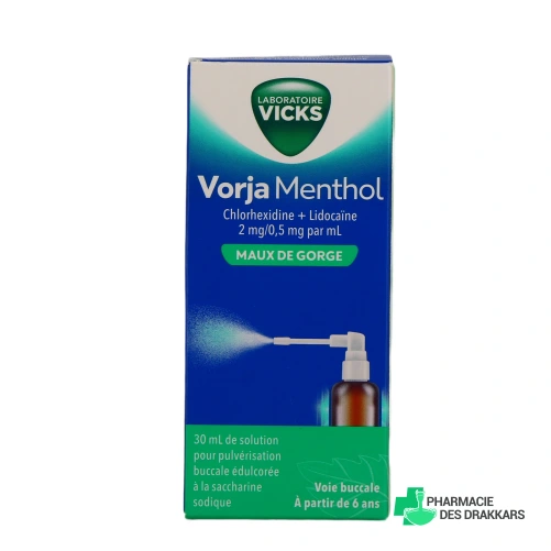Vicks Vorja Maux De Gorge - Vue 360°