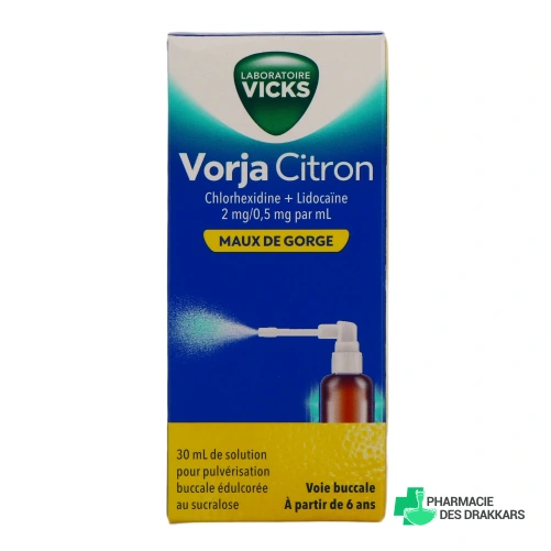 Vicks Vorja Maux De Gorge - Vue 360°