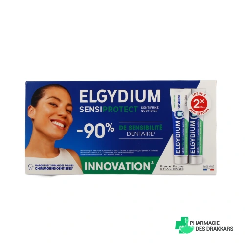 Elgydium Dentifrice Dents Sensibles - Vue 360°