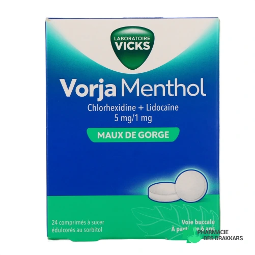Vicks Vorja Maux De Gorge - Vue 360°