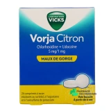 Vicks Vorja Maux De Gorge - Vue 360°