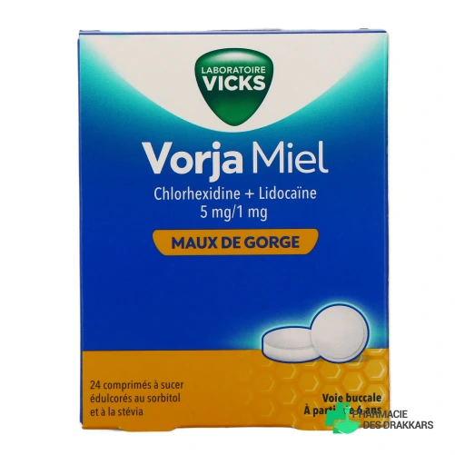 Vicks Vorja Maux De Gorge - Vue 360°