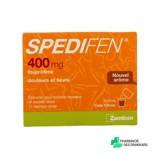 Spedifen 400mg - Vue 360°
