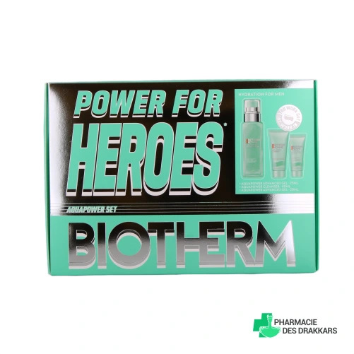 Biotherm Homme Coffret Aquapower - Vue 360°