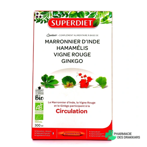 Super Diet Quatuor Circulation Bio