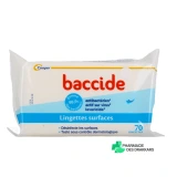 Baccide Lingettes Surfaces - Vue 360°