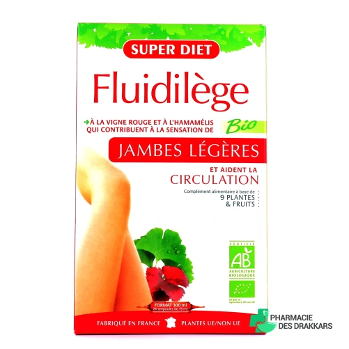 Super Diet Fluidilège Bio Jambes Légères - Vue 360°