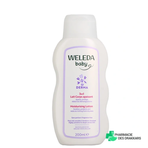Weleda Bébé Lait Corps Apaisant - Vue 360°