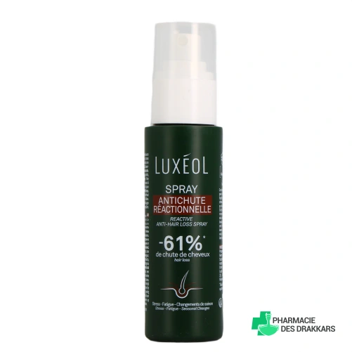 Luxéol Spray Antichute Réactionnelle - Vue 360°