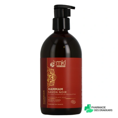 MKL Savon Noir Liquide Hammam - Vue 360°