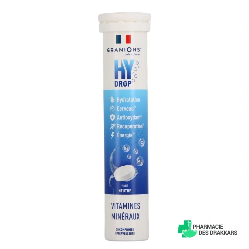 Granions Hydrop Pastilles Hydratation - Vue 360°