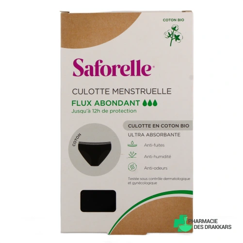 Saforelle Culotte de règles ultra-absorbante - Vue 360°