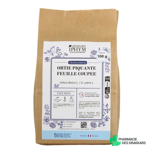 Iphym Ortie Piquante Feuille Coupée - Vue 360°