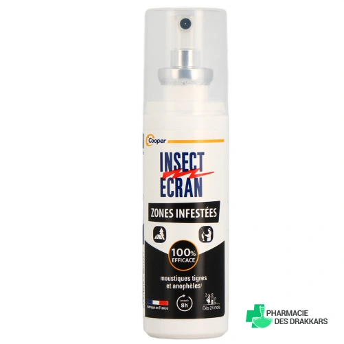 Insect Ecran Anti Moustique Zones infestées - Vue 360°