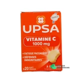UPSA Vitamine C 1000mg comprimés à croquer - Vue 360°