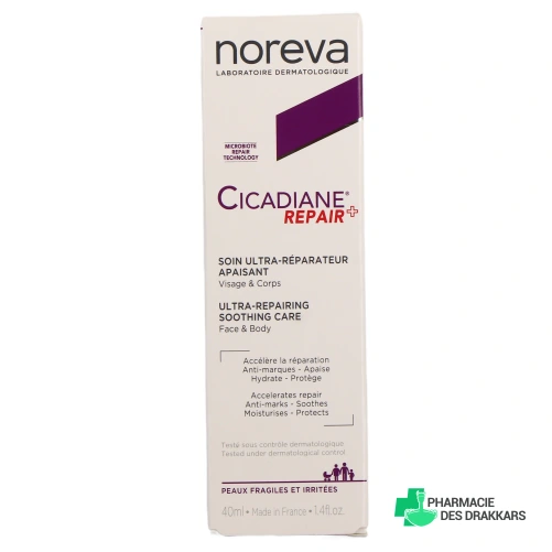 Noreva Cicadiane Repair+ Soin Ultra-Réparateur - Vue 360°