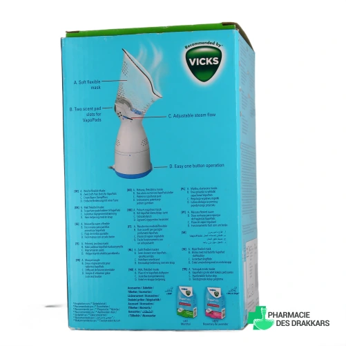 Vicks SinusInhaler Inhalateur électrique - Vue 360°