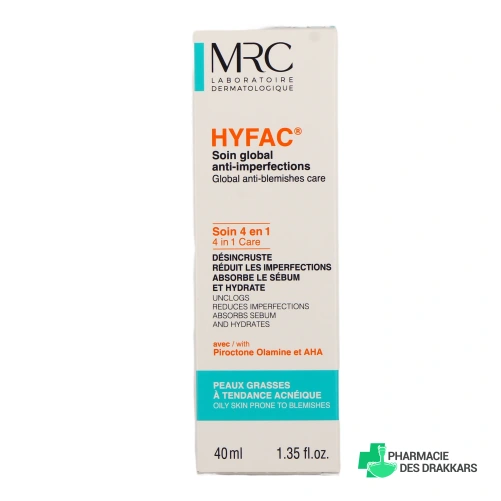 Hyfac Soin global kératolytique - Vue 360°