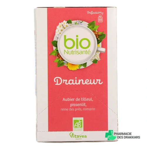 Nutrisanté Infusion Draineur - Vue 360°