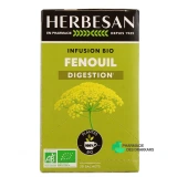 Herbesan Infusion Fenouil Bio - Vue 360°