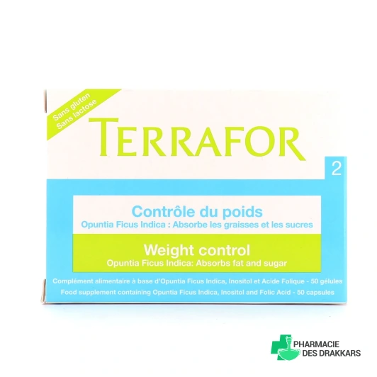 TERRAFOR 2 Contrôle du poids 50 gélules