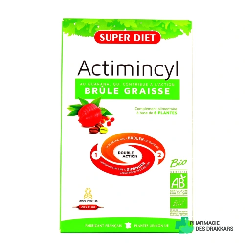 Super Diet Actimincyl Brûle Graisse Bio