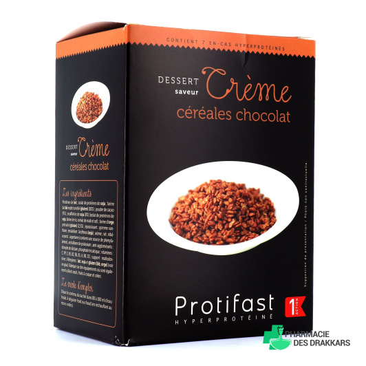 Protifast Dessert Crème Céréales Chocolat 196g