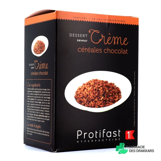 Protifast Dessert Crème Céréales Chocolat