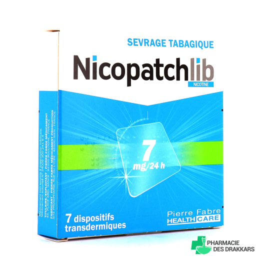 Nicopatchlib 7mg / 24h patchs transdermiques