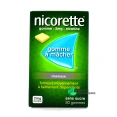 Nicorette gommes 2 mg sans sucre